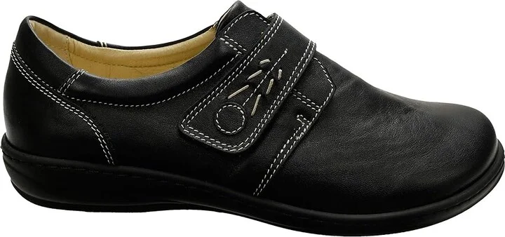 David Tate Evita Women's Shoes Black Calf : 6 M (B), Leather - Image 4