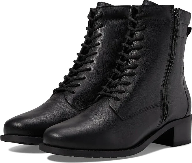 Black Pebble Grain Leather