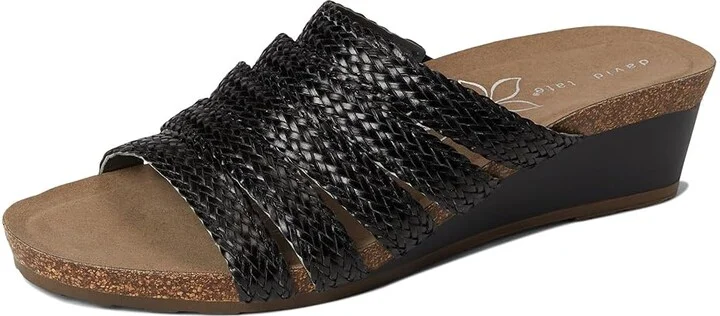 David Tate Fabiana Women's Sandals Black : 6 W (D), Leather - Image 5