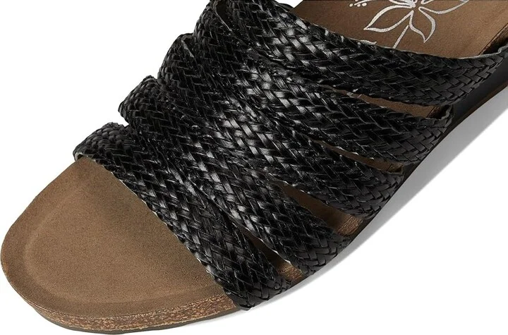 David Tate Fabiana Women's Sandals Black : 6 W (D), Leather - Image 7