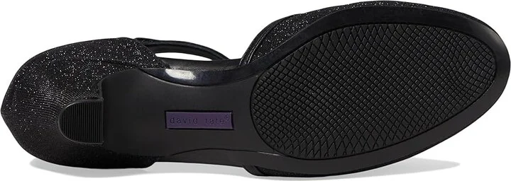 David Tate Fantastic High Women's Heels Black : 6 W (D), Leather/Rubber/Suede - Image 3