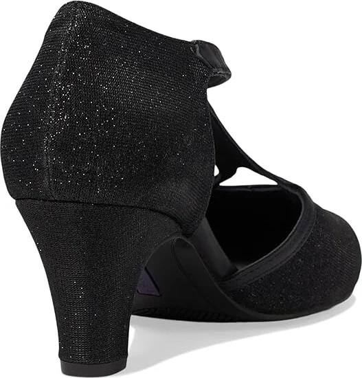 David Tate Fantastic High Women's Heels Black : 6 W (D), Leather/Rubber/Suede - Image 4
