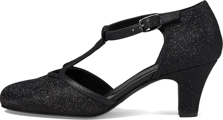 David Tate Fantastic High Women's Heels Black : 6 W (D), Leather/Rubber/Suede - Image 5