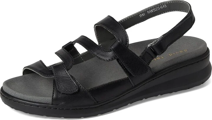 David Tate Femme Women's Sandals Black : 9 W (D), Leather - Image 5