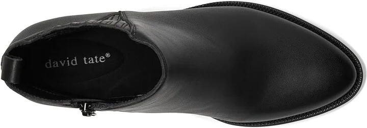 David Tate Focus Women's Boots Black : 8.5 W (D), Leather/Rubber/Textile - Image 2
