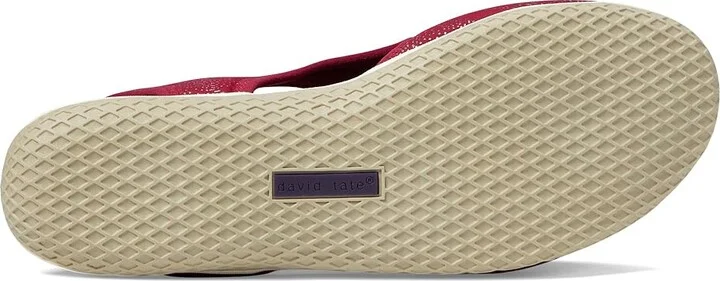 David Tate Freestep Women's Sandals Navy : 6 W (D), Rubber/Suede - Image 7