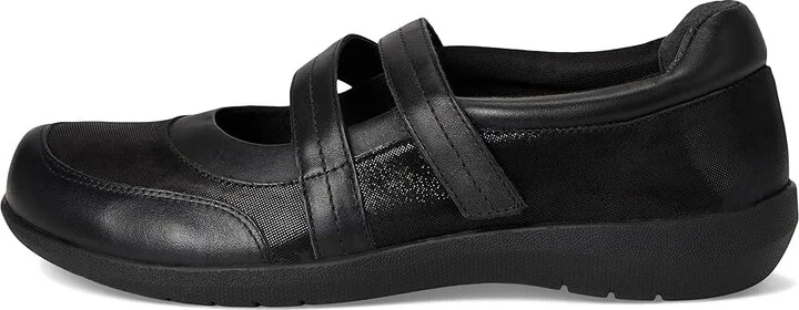 David Tate Gentle Women's Flat Shoes Black : 6 W (D), Leather - Image 6
