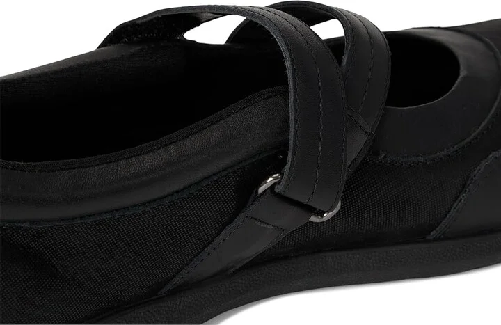David Tate Gentle Women's Flat Shoes Black : 6 W (D), Leather - Image 7