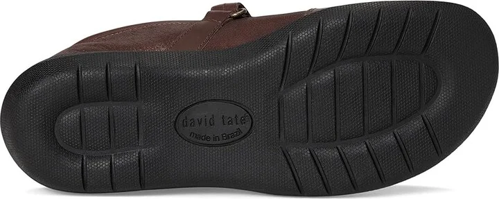 David Tate Gentle Women's Flat Shoes Black : 6 W (D), Leather - Image 9