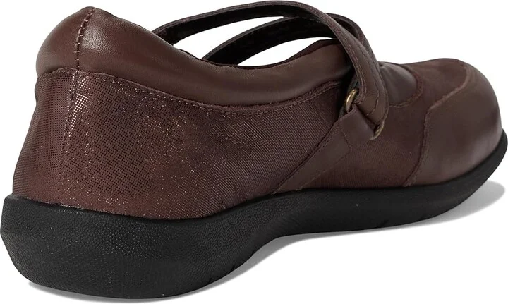 David Tate Gentle Women's Flat Shoes Black : 6 W (D), Leather - Image 10