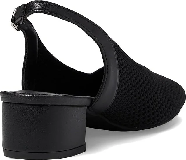 David Tate Glenna High Women's Heels Black : 6 WW (EE), Leather/Rubber - Image 4