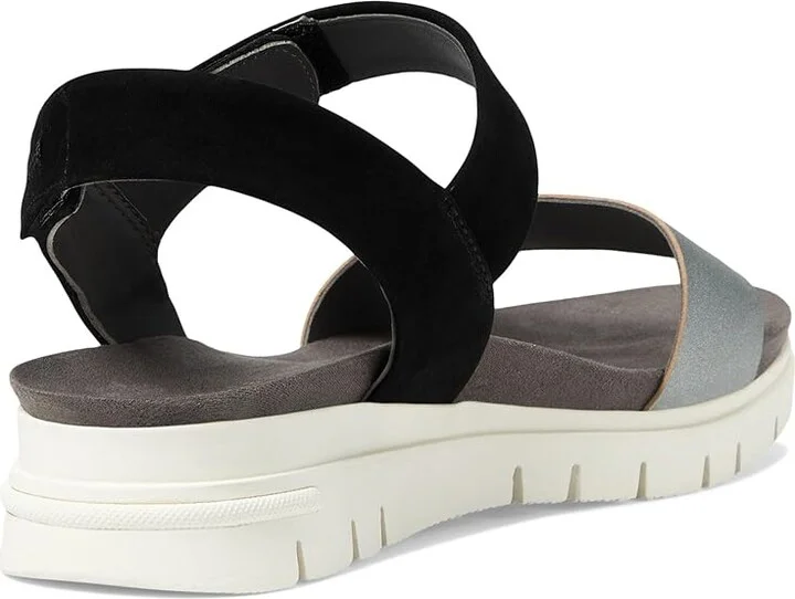 David Tate Goodie Women's Sandals Gold Combo : 6 WW (EE), Leather - Image 8