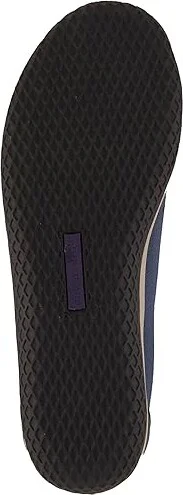 David Tate Gossip Women's Flat Shoes Navy Stretch : 6 M (B), Cotton - Image 3