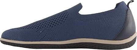David Tate Gossip Women's Flat Shoes Navy Stretch : 6 M (B), Cotton - Image 6