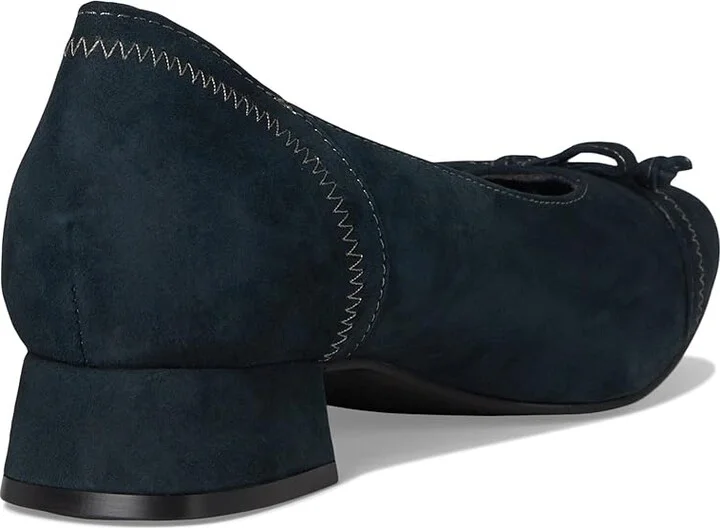 David Tate Heritage High Women's Heels Navy : 5 M (B), Suede - Image 4