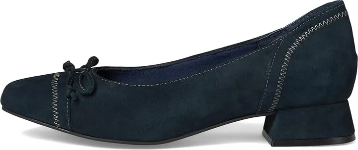David Tate Heritage High Women's Heels Navy : 5 M (B), Suede - Image 6