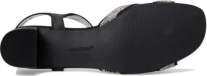David Tate Holiday Women's Sling Back Shoes Black : 9 N (AA), Synthetic/Textile - Image 3