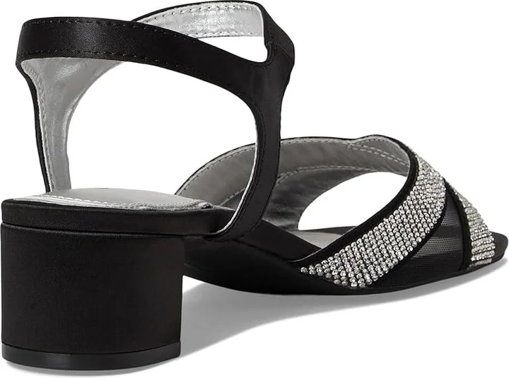 David Tate Holiday Women's Sling Back Shoes Black : 9 N (AA), Synthetic/Textile - Image 4