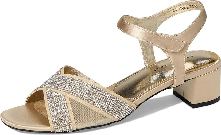 David Tate Holiday Women's Sling Back Shoes Black : 9 N (AA), Synthetic/Textile - Image 11