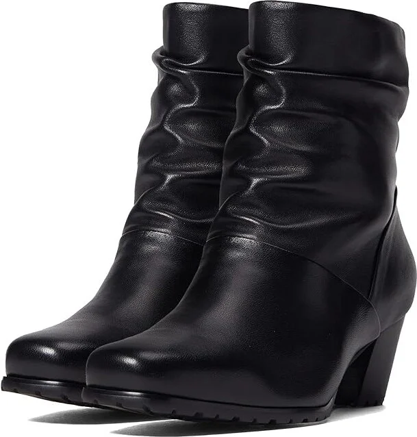David Tate Kona Women's Shoes Black Lamb : 6 M (B), Leather
