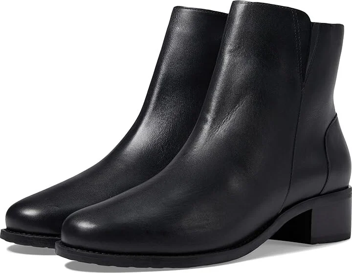 David Tate Lago Women's Boots Black Calfskin : 10.5 M (B), Leather