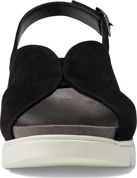 David Tate Madona Women's Sandals Black : 9 W (D), Leather - Image 2