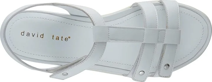David Tate Mate Women's Shoes White Nappa : 10.5 M (B), Leather - Image 2