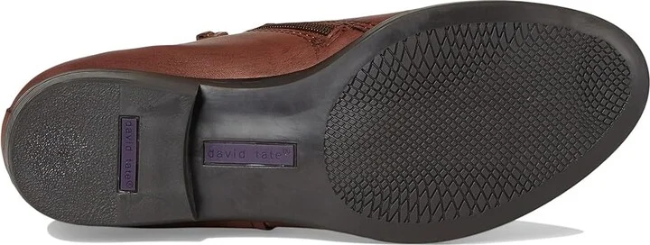 David Tate Maverick Women's Boots Luggage : 7.5 W (D), Leather/Nappa/Rubber - Image 3