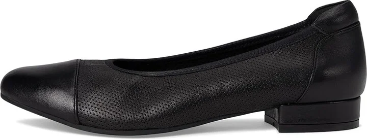 David Tate Newton Women's Shoes Black : 6.5 W (D), Leather - Image 6