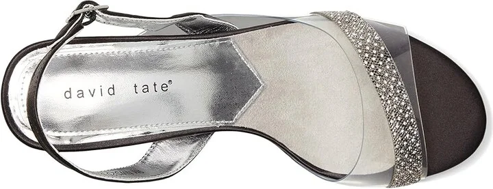 David Tate Night Women's Sandals Black : 8.5 M (B), Leather - Image 2