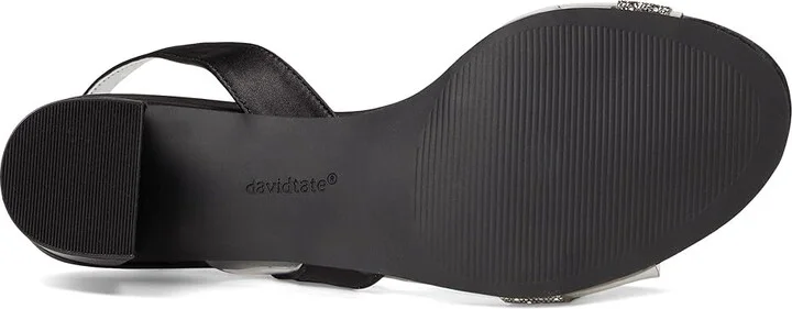 David Tate Night Women's Sandals Black : 8.5 M (B), Leather - Image 3
