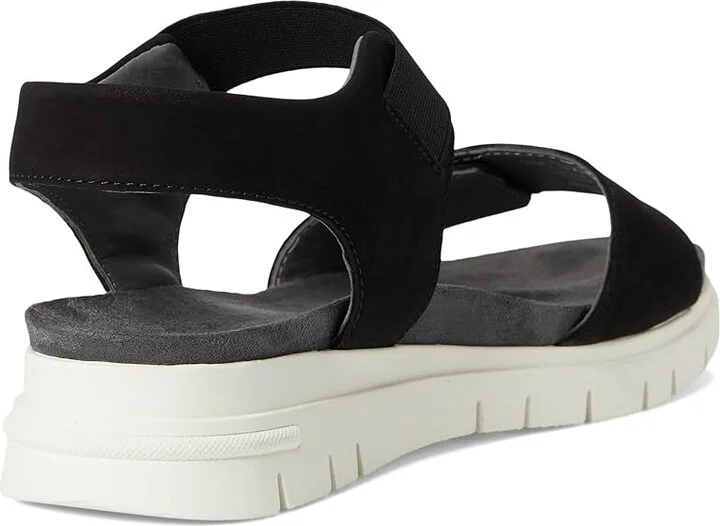David Tate Papaya Women's Sandals Black : 8.5 WW (EE), Leather - Image 4