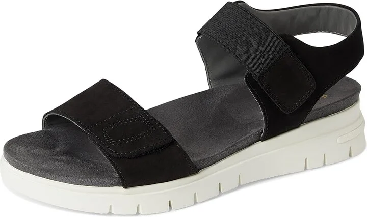 David Tate Papaya Women's Sandals Black : 8.5 WW (EE), Leather - Image 5
