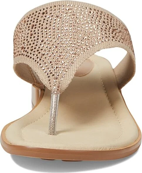 David Tate Perlata Women's Shoes Taupe Fabric : 6 W (D), Textile - Image 2