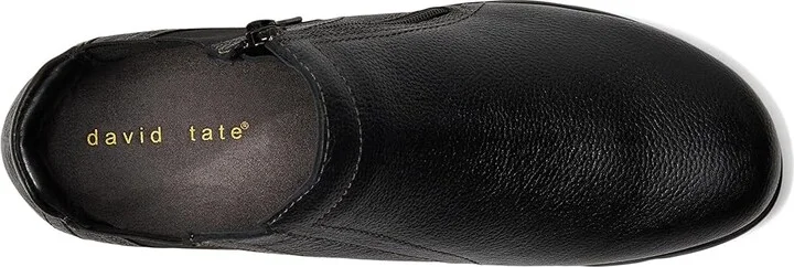 David Tate Popular Women's Boots Black : 7 M (B), Leather/Rubber/Textile - Image 2
