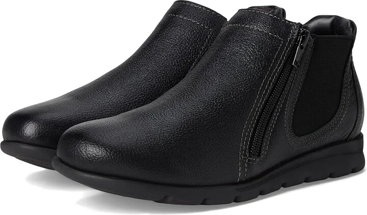 David Tate Popular Women's Boots Black : 7 M (B), Leather/Rubber/Textile