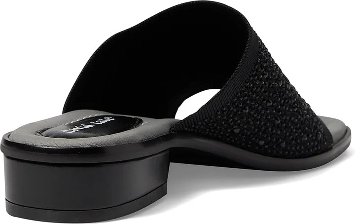 David Tate Premium Women's Sandals Black : 6 M (B), Textile - Image 4