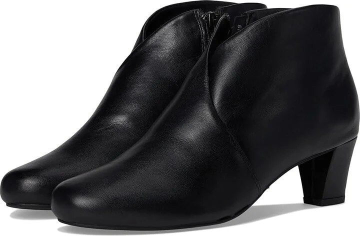 David Tate Prestige Women's Boots Black : 6.5 W (D), Leather