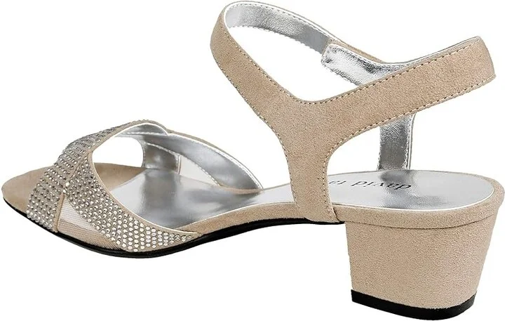 David Tate Rain Women's Shoes Champagne Satin : 7 N (AA), Textile - Image 5