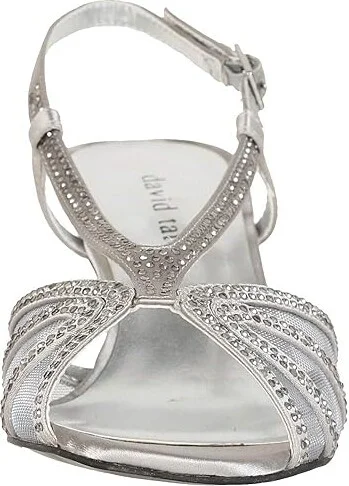 David Tate Refined Women's Shoes Silver : 11 M (B), Textile - Image 6