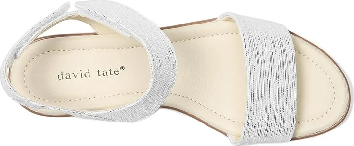 David Tate Scala Women's Sandals White : 9.5 M (B), Leather - Image 6