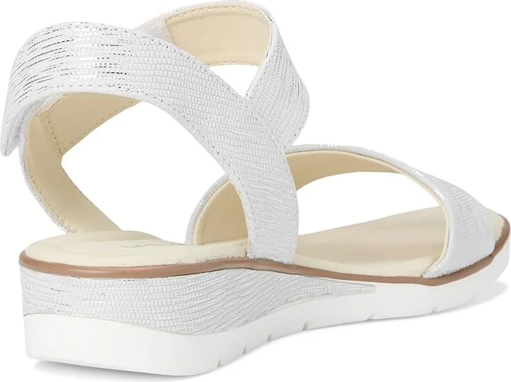 David Tate Scala Women's Sandals White : 9.5 M (B), Leather - Image 8