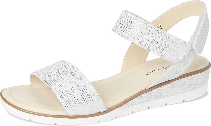 David Tate Scala Women's Sandals White : 9.5 M (B), Leather - Image 9