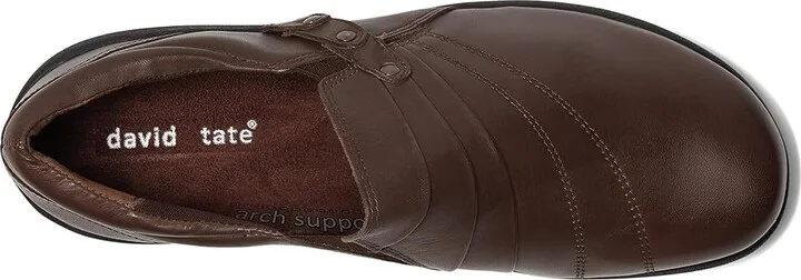 David Tate Serene Women's Wedge Shoes Brown : 10 M (B), Leather - Image 2