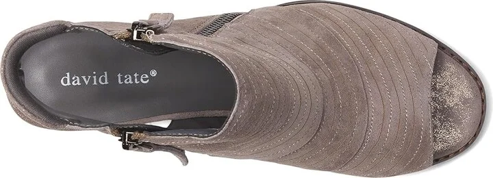 David Tate Sideview Women's Sandals Metallic Brown : 10.5 W (D), Suede - Image 8