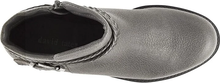 David Tate Skip Women's Boots Grey : 7 M (B), Leather - Image 2