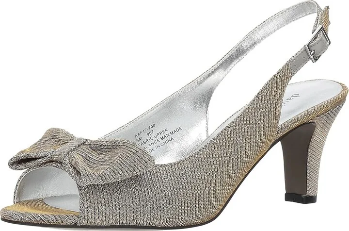 David Tate Spirit Women's Shoes Gold : 6 W (D), Textile - Image 2