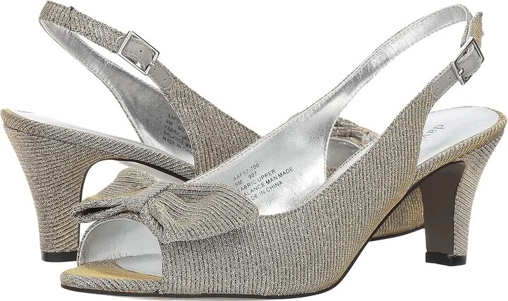 David Tate Spirit Women's Shoes Gold : 6 W (D), Textile