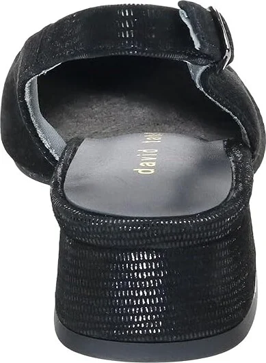 David Tate Sugar Women's Sandals Black : 6.5 WW (EE), Leather/Rubber - Image 4