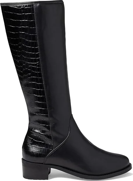 David Tate Superior Women's Shoes Black Croc : 6.5 M (B), Leather - Image 5